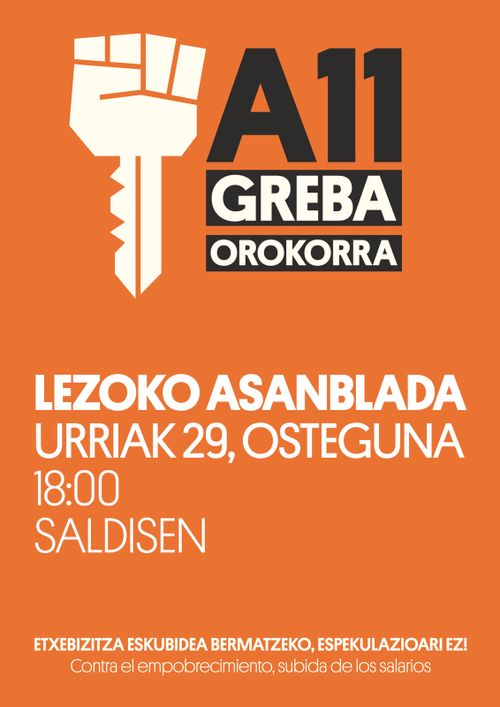 A11 Greba - Asanblada Lezon