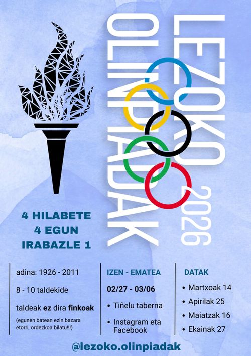 Lezoko Olinpiadak - 2.saioa