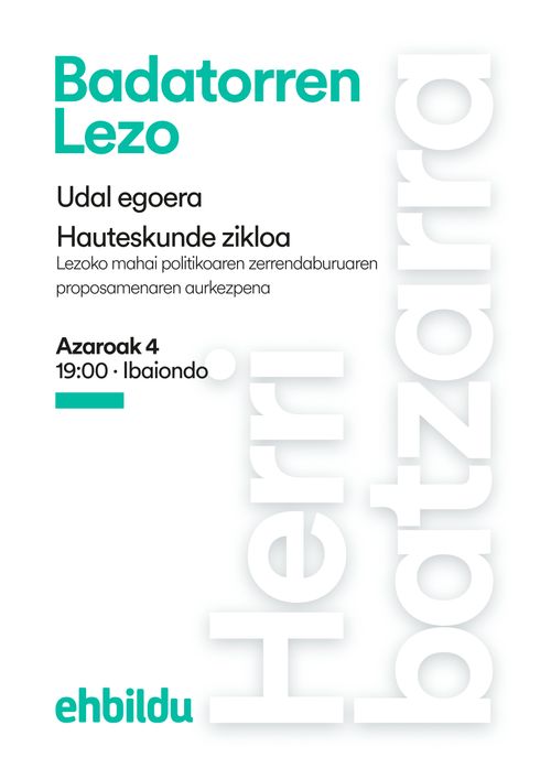 EH Bildu Lezo - Herri Batzarra
